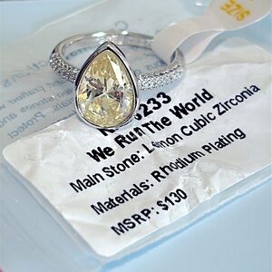 Bomb party ring size 7